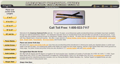 Desktop Screenshot of americannationalknife.com